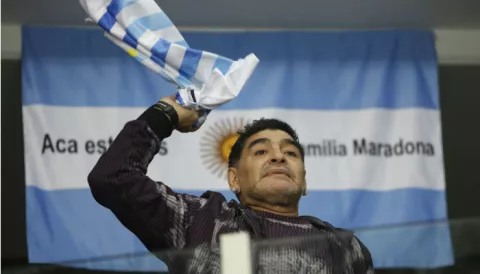Maradona se niega a hablar del Boca Juniors vs. River Plate