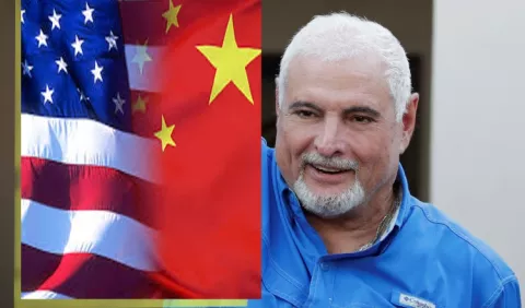 Ricardo Martinelli pide ser neutral en pugna  EE.UU.-China