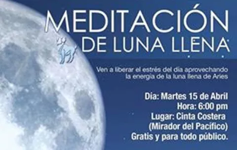 EVENTO Meditación bajo la luna llena en la Cinta Costera de Panamá