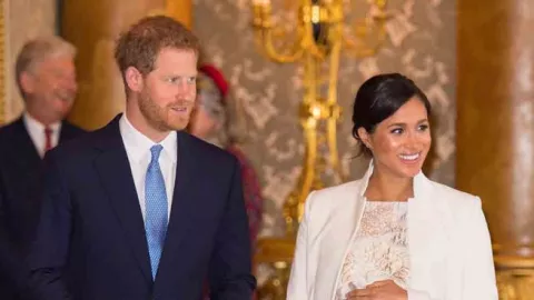Meghan Markle muestra fotos inéditas de su embarazo