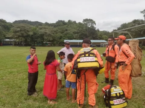Rescatistas ubican a menor de 12 años ahogado en la comarca Ngabe Buglé