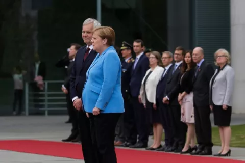 En menos de un mes Ángela Merkel ha registrado tres episodios de temblores