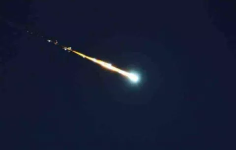 Chiricanos preocupados por caída de un meteorito en el mar