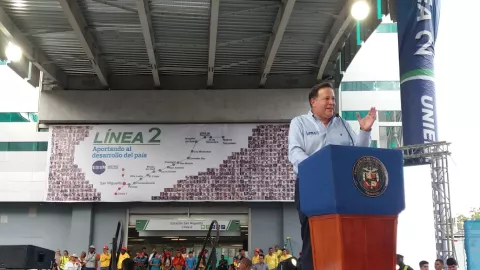 Inauguran Línea 2 del Metro que movilizará cerca de 16 mil panameños en horas pico