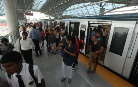 Servicio intermitente en el Metro de Panamá por fuertes lluvias 