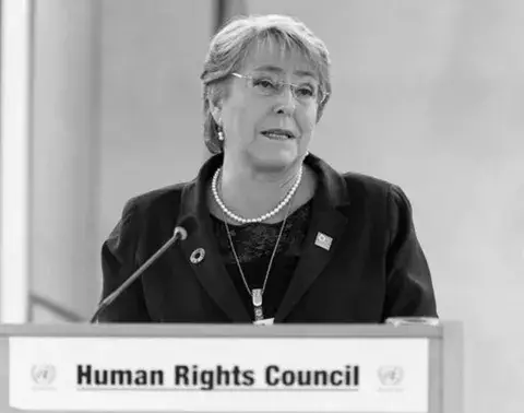 Esperando el discurso de Bachelet 