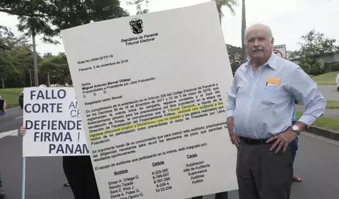 Miguel Antonio Bernal denuncia 'acoso' del Tribunal Electoral 