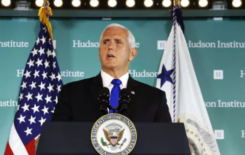 Vicepresidente de Estados Unidos condena a Panamá por tomar la decisión de unirse a China