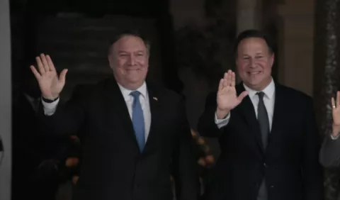 Mike Pompeo reitera que  trató el tema de China en reunión con Juan Carlos Varela