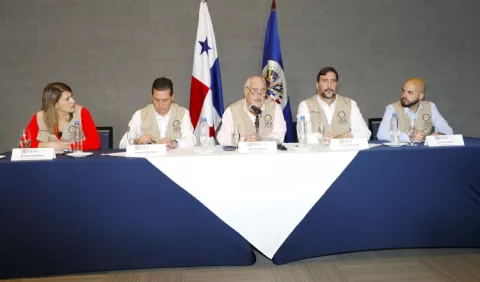 Solo dos observaciones realiza misión de la OEA