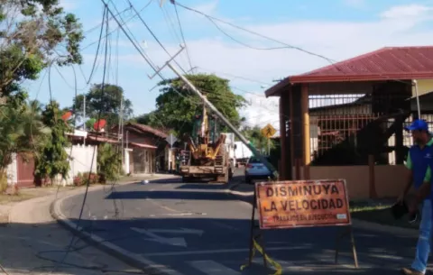 Dos heridos tras explosión de tanque de gas en Monagrillo