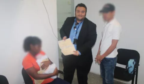 Mujer y sus hijos no tenían identidad
