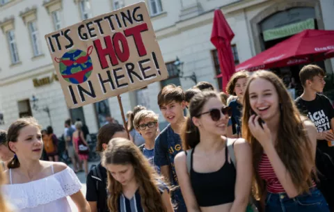  El movimiento 'Fridays for Future' impulsa el cambio climático