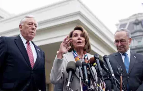 Trump y los congresistas no logran acuerdo para acabar con cierre parcial