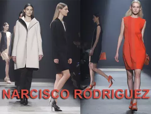 Diseñador latino, Narcisco Rodriguez en New York Fashion Week