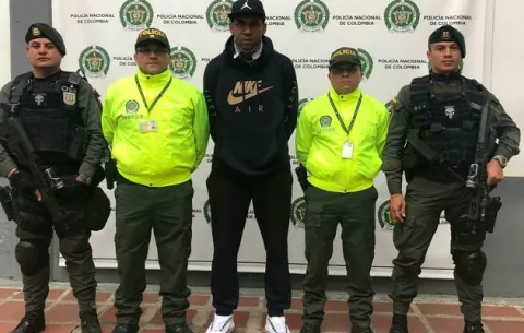 Exseleccionado de Colombia es detenido por narcotráfico