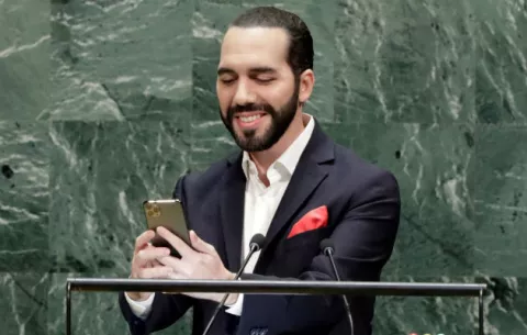 El "selfie" de un presidente en la tribuna de Naciones Unidas
