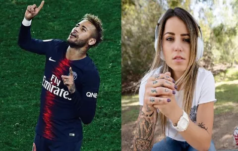 Neymar confirma su romance con la estrella del 'skate street' Leticia Bufoni