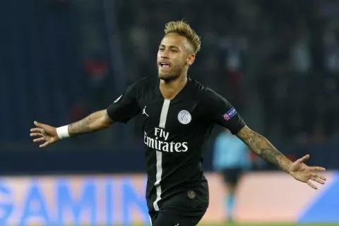 Neymar se hizo un pícnic​ con el Estrella Roja