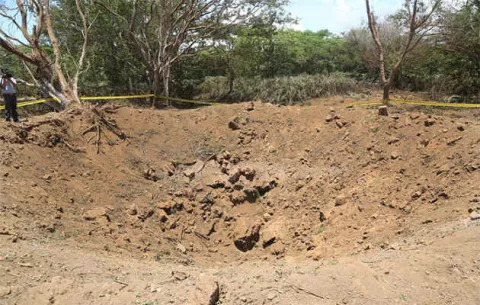 Recomiendan excavar cráter donde cayó el meteorito en Nicaragua