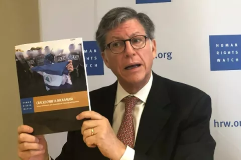 Human Rights Watch pide sanciones y juicios contra Daniel Ortega y otros altos cargos