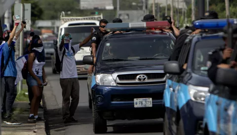 Convocan a la "operación tortuga" de vehículos en protesta contra Gobierno de Ortega