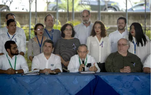 Diálogo en Nicaragua en el limbo tras decisión episcopal de guardar distancia