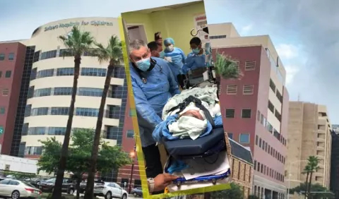 Niño quemado muestra avance en los Estados Unidos