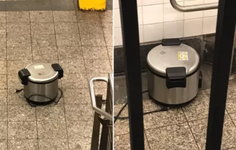 Ollas de presión causan pánico en el metro de Nueva York