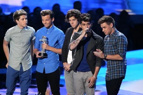 One Direction arrasa en los premios Kids' Choice
