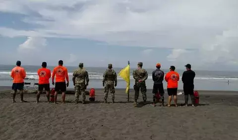 Accidentes de tránsito y banderas rojas en las playas, principales hechos del Viernes Santo