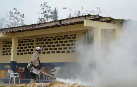 Minsa fumiga escuelas y áreas donde se celebra los carnavales en Chiriquí