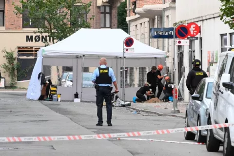 Tiroteo en una mezquita de Oslo deja un herido y el agresor es detenido