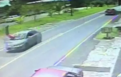 Panameño vuela por los aires en accidente de tránsito en Costa Rica