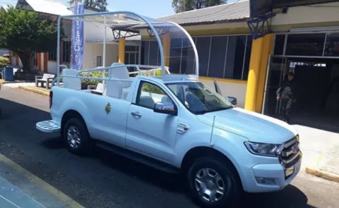 Exhibirán papamóvil durante los diez días de la Feria Internacional de David