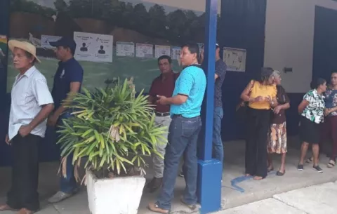Tribunal Electoral registra un 25% de participación en las elecciones  hasta las 10 de la mañana