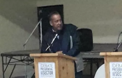 Abuchean a candidato a diputado por el panameñismo en el circuito 4-3 de Chiriquí