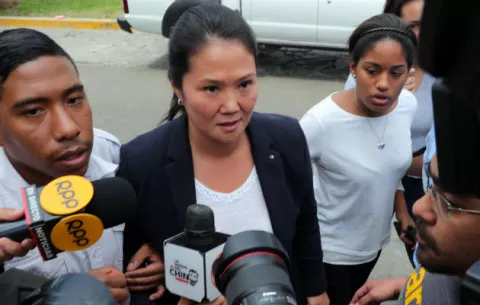Detienen a Keiko Fujimori por pedido de Fiscalía de Lavado de Activos de Perú