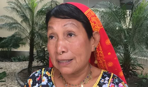 Petita Ayarza: Soy más que la indumentaria de la cultura guna