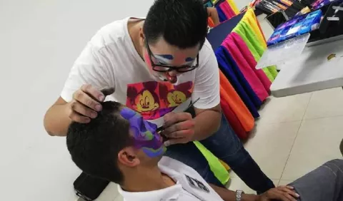 Capacitación para payasos, pinta caritas y animadores