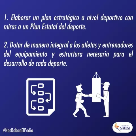 #NosRobanElPodio, el grito de los atletas panameños 