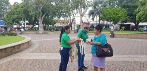 Jornadas para concientizar a la población chiricana sobre el no uso de bolsas plásticas