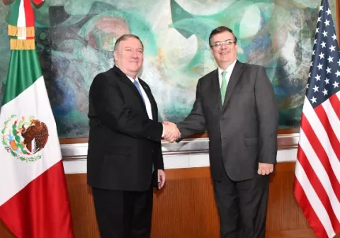 Estados Unidos le reconoce a México avances en estrategia migratoria