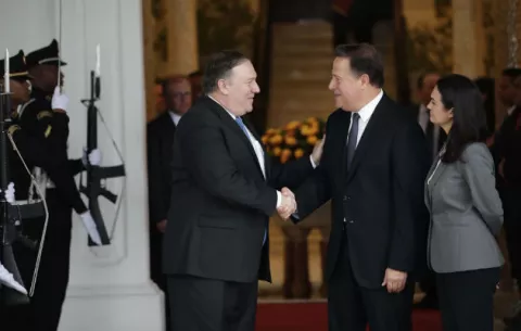 Mike Pompeo: 'Panamá debe tener los ojos muy abierto con relación a China'