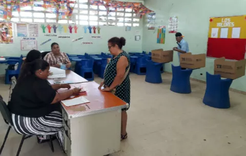 Baja participación electoral en primarias del Partido Alianza, solo ha acudido a votar el 5.8%
