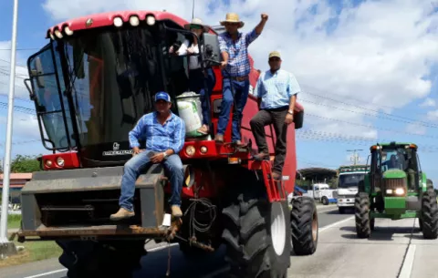 Productores de Azuero se preparan para nueva jornada de protestas