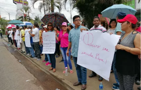 Paro docente en el IPT Fernando de Lesseps es prolongado indefinidamente  