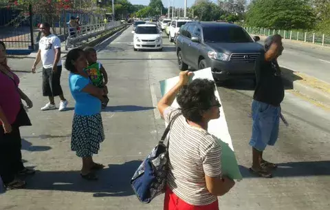 Panamá Viejo: protestan para exigir muro de contención