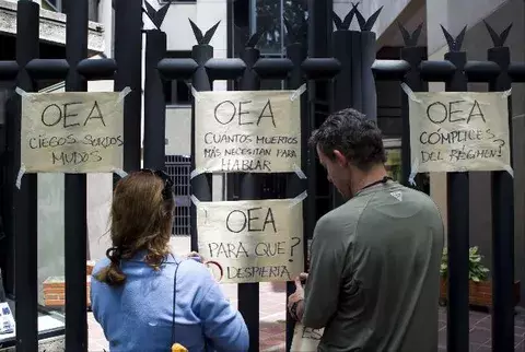 OEA discute crisis que vive Venezuela a puertas cerradas
