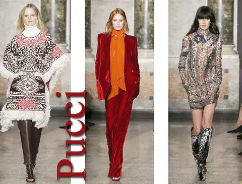 FOTOS: Dolce & Gabbana y Pucci en Fashion Week de Milán